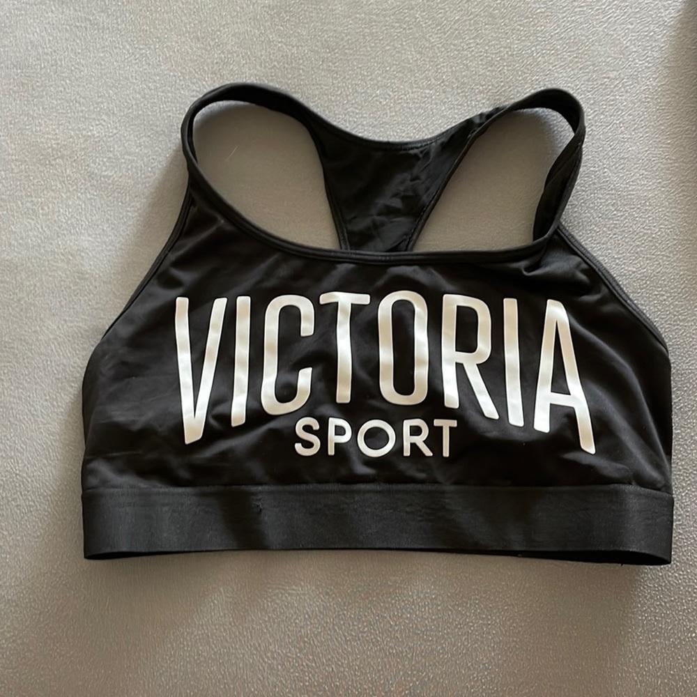 Victoria’s Secret sport black sports bra size Large